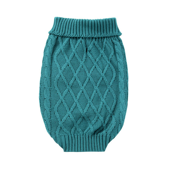 Paws & Claws CABLE KNIT JUMPER 40CM 4 ASST COLOURS