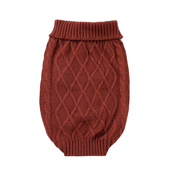 Paws & Claws CABLE KNIT JUMPER 40CM 4 ASST COLOURS