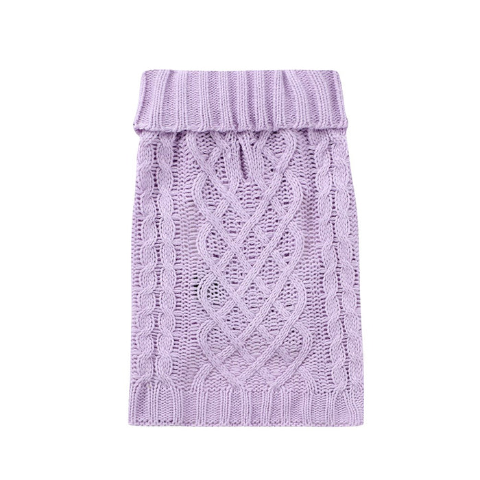 Paws & Claws CABLE KNIT JUMPER 40CM 4 ASST COLOURS