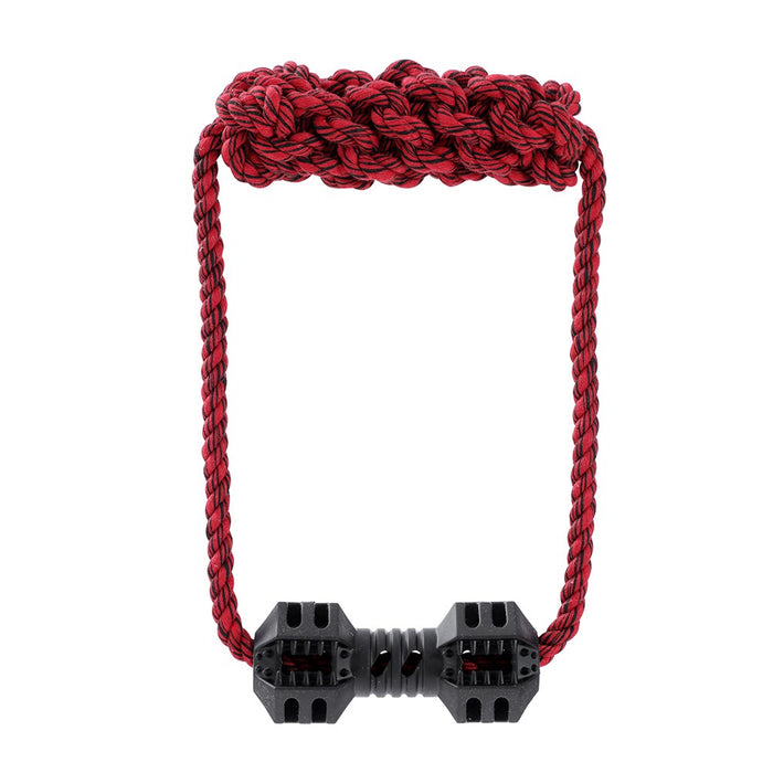 Paws & Claws CHOMP N TUG GEO TPR + ROPE TUGGERS  45X10X5CM