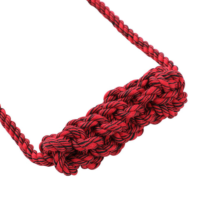Paws & Claws CHOMP N TUG GEO TPR + ROPE TUGGERS  45X10X5CM