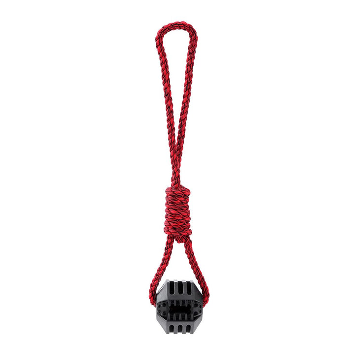 Paws & Claws CHOMP N TUG GEO TPR + ROPE TUGGERS  45X10X5CM