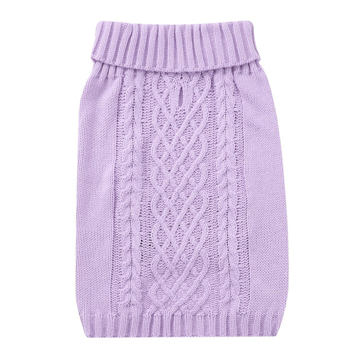Paws & Claws CABLE KNIT JUMPERS 60CM 4 ASST COLOURS