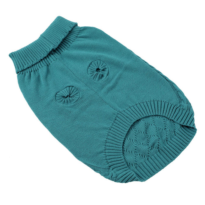 Paws & Claws CABLE KNIT JUMPERS 60CM 4 ASST COLOURS
