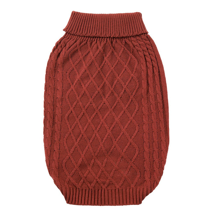 Paws & Claws CABLE KNIT JUMPERS 60CM 4 ASST COLOURS
