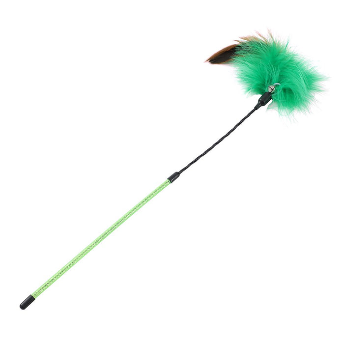Paws & Claws POUNCE SPRINGING FEATHER CAT DANGLER COLS 48X1CM