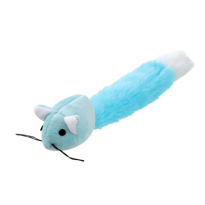 Paws & Claws POUNCE PLUSH LONG TAIL MOUSE COLS 22.5X4CM