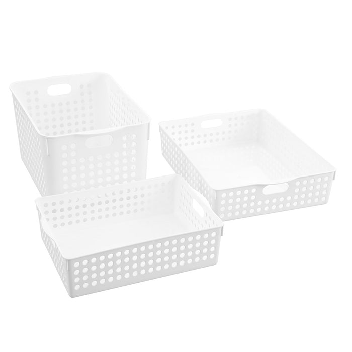Boxsweden Mode Basket White 32X21.5X18Cm