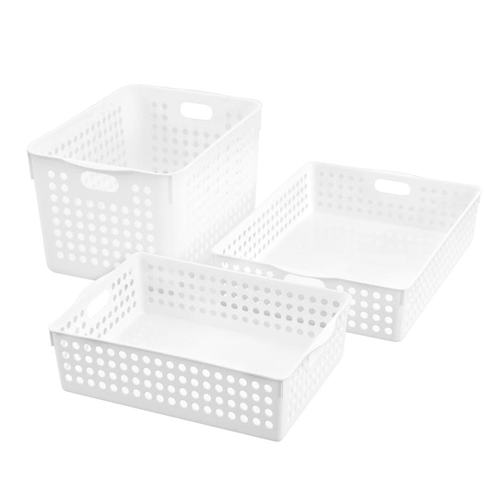 Boxsweden Mode Basket White 32X21.5X18Cm