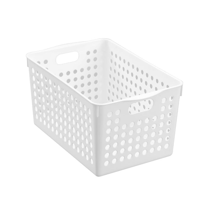 Boxsweden Mode Basket White 27X18X14Cm