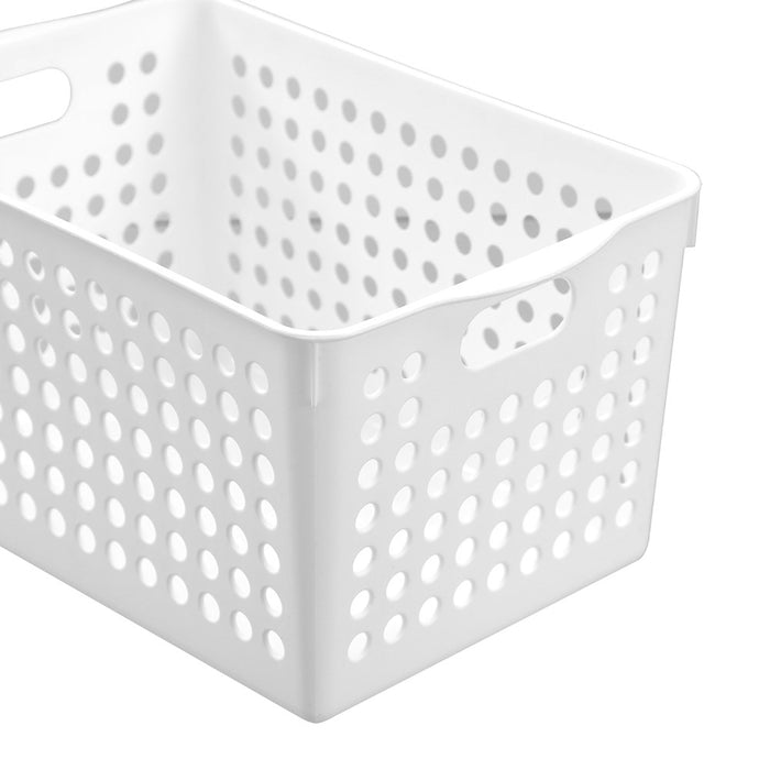 Boxsweden Mode Basket White 27X18X14Cm