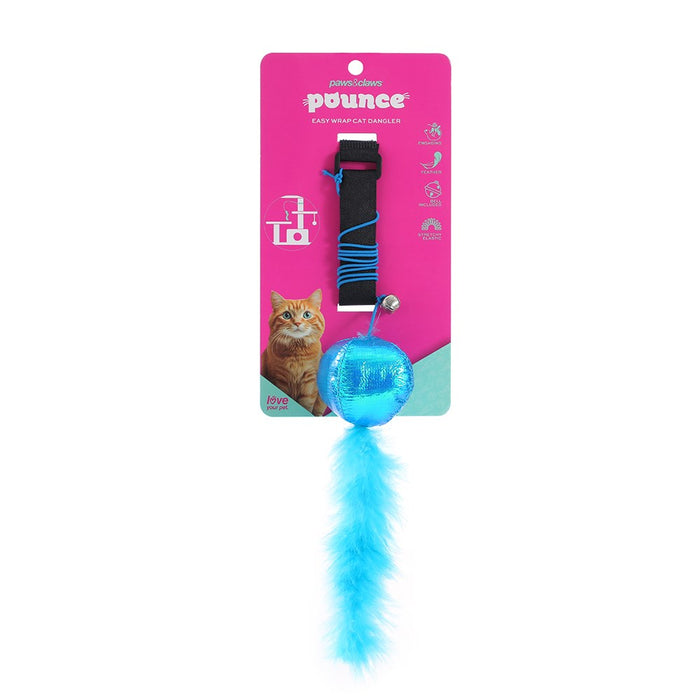 Paws & Claws POUNCE EASY WRAP CAT DANGLER COLS 120X3CM