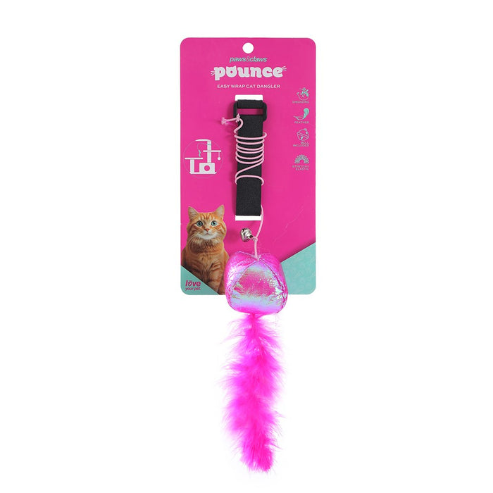 Paws & Claws POUNCE EASY WRAP CAT DANGLER COLS 120X3CM