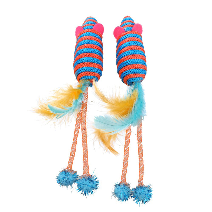 Paws & Claws POUNCE STRING CAT TOYS TOYS + COLS
