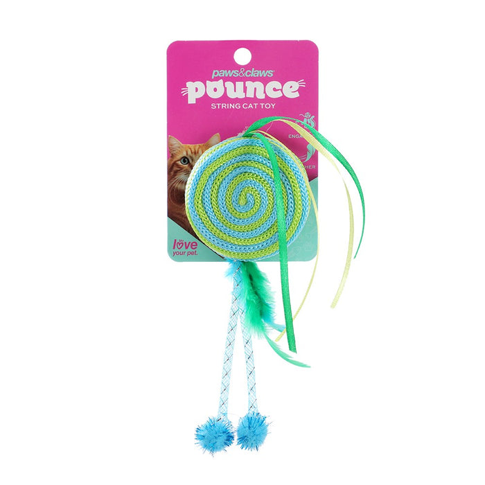 Paws & Claws POUNCE STRING CAT TOYS TOYS + COLS