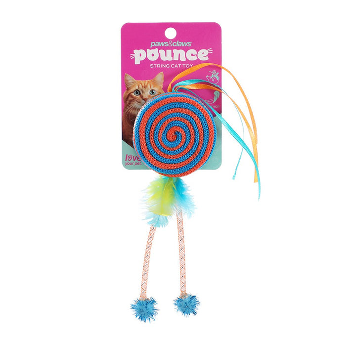 Paws & Claws POUNCE STRING CAT TOYS TOYS + COLS