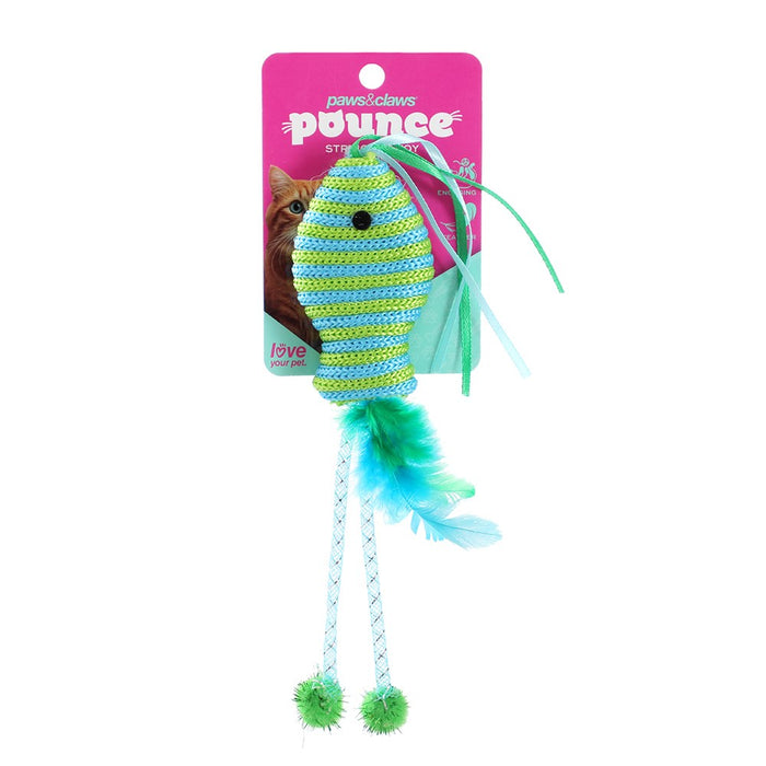 Paws & Claws POUNCE STRING CAT TOYS TOYS + COLS