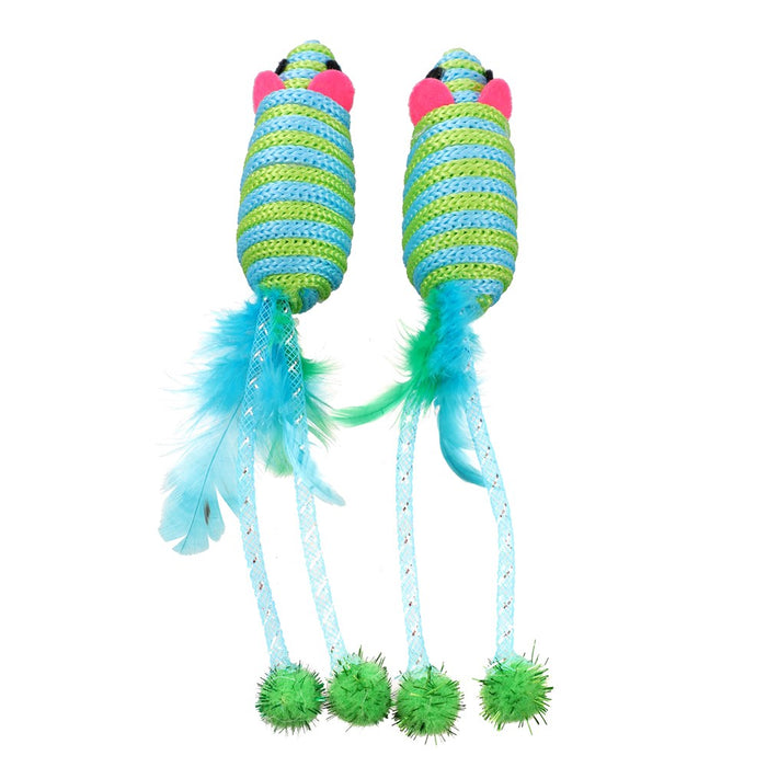 Paws & Claws POUNCE STRING CAT TOYS TOYS + COLS