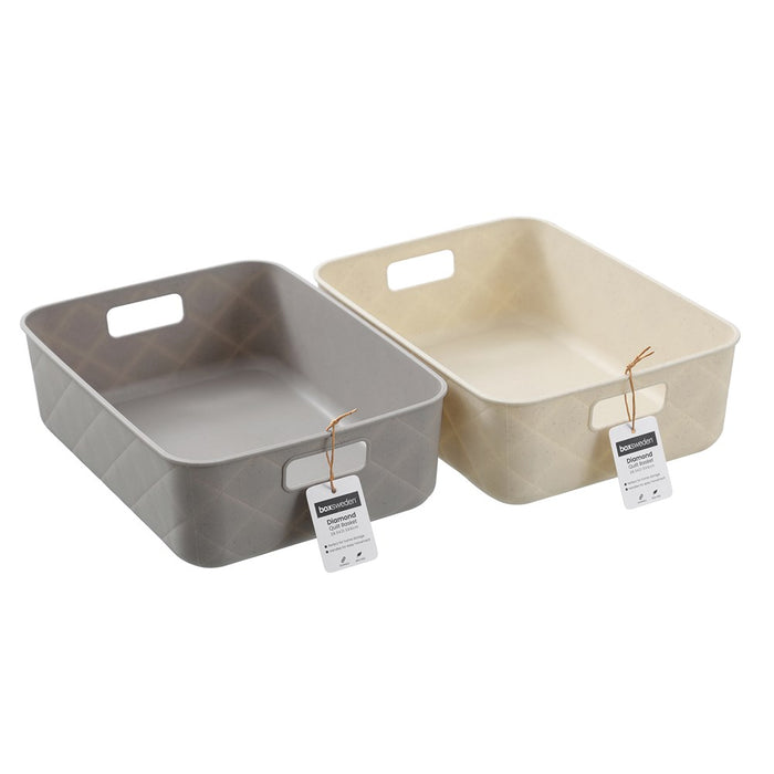 Boxsweden Diamond Quilt Tray 28.5X21.5X9Cm