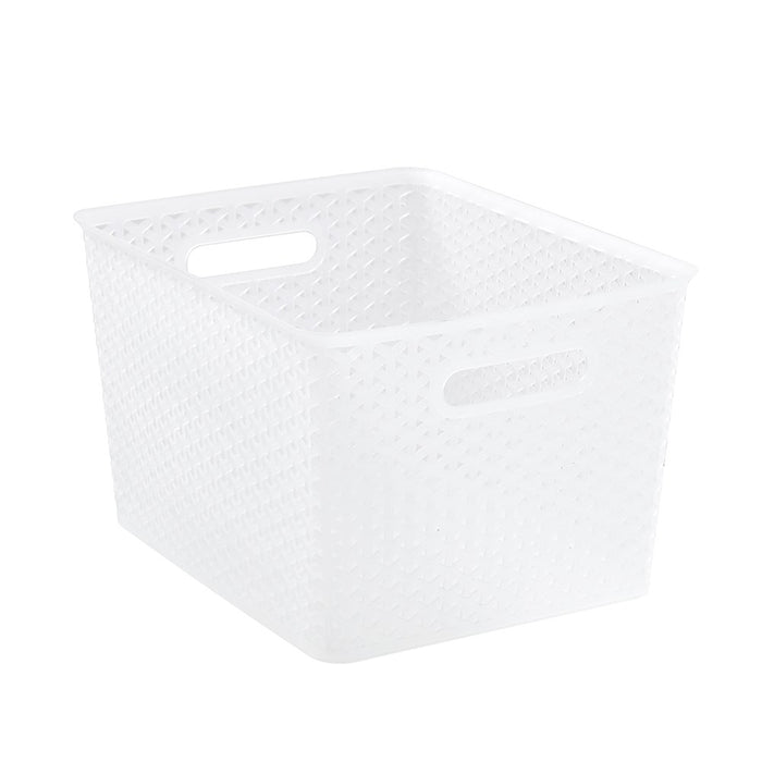 Boxsweden Wicker Frost Basket 19L 35.5X29X22Cm