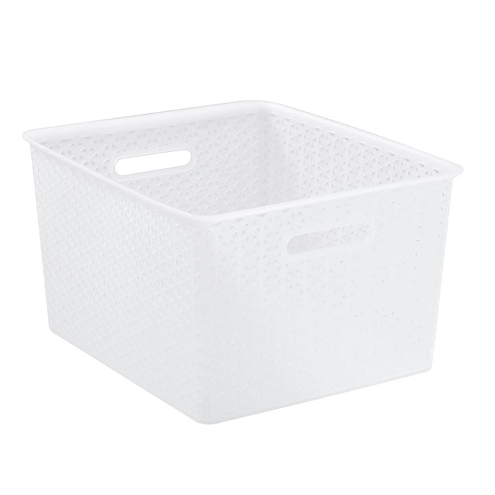 Boxsweden Wicker Frost Xl Basket 35L 41.5X35X23.5Cm
