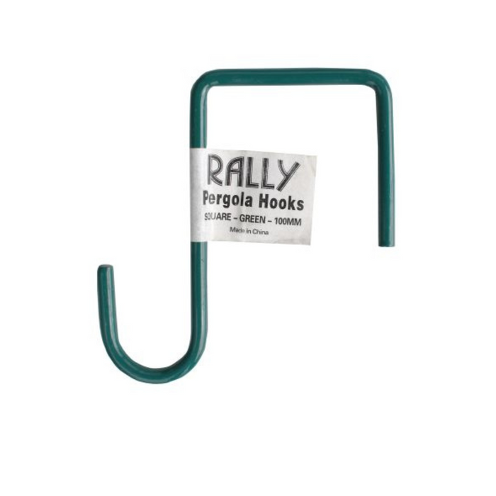 Rally Pergola Hooks for Hanging Decor - Galvanised/Powder Coated, Various Shapes