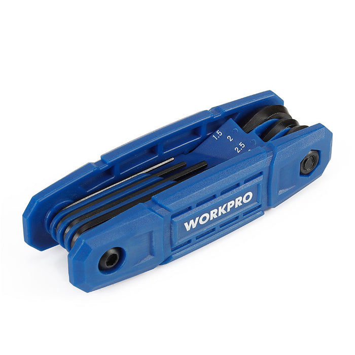 Workpro 8Pc Folding Hex Key( Metric) WP222031