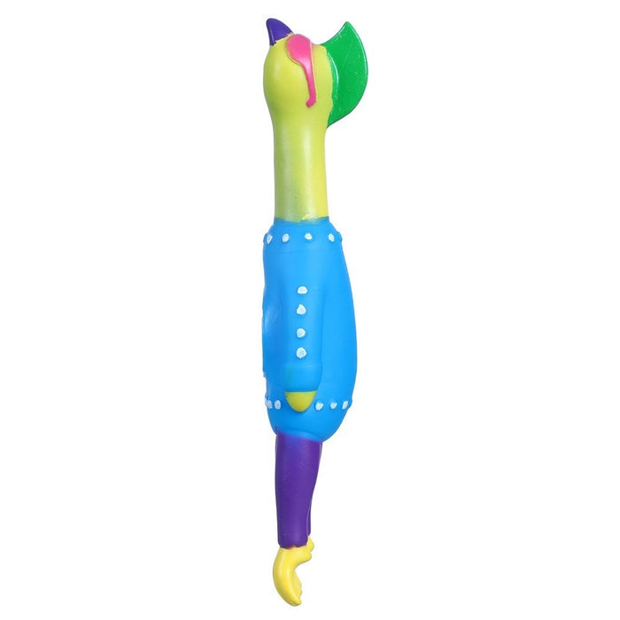 Paws & Claws VINYL NEON SQUEAKY CHICKEN 25X7X4CM