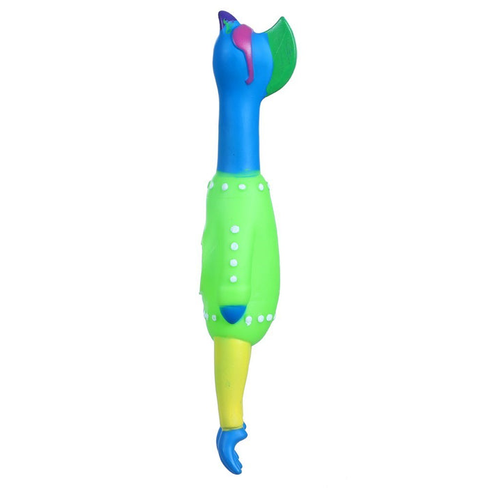 Paws & Claws VINYL NEON SQUEAKY CHICKEN 25X7X4CM