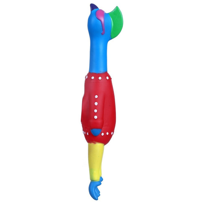 Paws & Claws VINYL NEON SQUEAKY CHICKEN 25X7X4CM