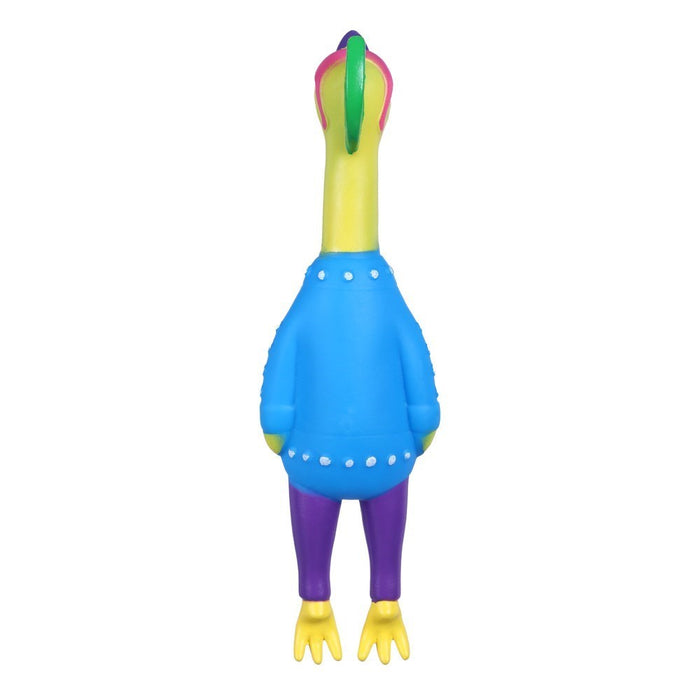 Paws & Claws VINYL NEON SQUEAKY CHICKEN 25X7X4CM