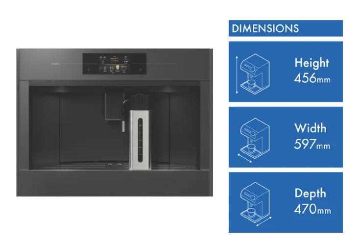 ASKO Elements Coffee Machine - Pearl Grey