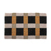 NSIMG-SHA256:ec3a95119f5626006507bdca26f1b5ce876923844c630eae91919360c04828d6 · Isalbi Rogue Coir Door Mat - Gingham - Black