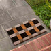 NSIMG-SHA256:61bac22d74e8d3eec01f8369187e61890883cf01d4f73a912dfc53d85c65cca2 · Isalbi Rogue Coir Door Mat - Gingham - Black
