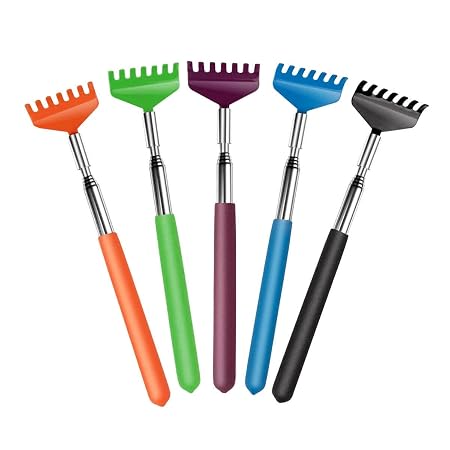 Back Scratcher Assorted Colours Extendable from 18cm to 66cm