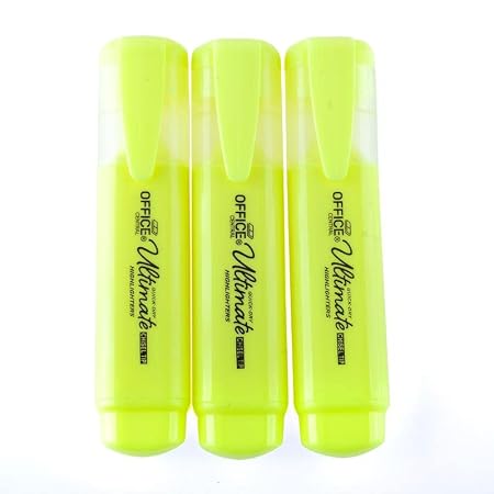 Highlighter Yellow Jumbo 3pk