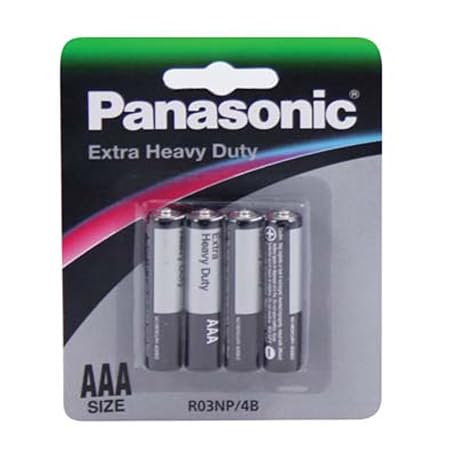 Battery Panasonic Extra Heavy Duty (AAA) 4pk