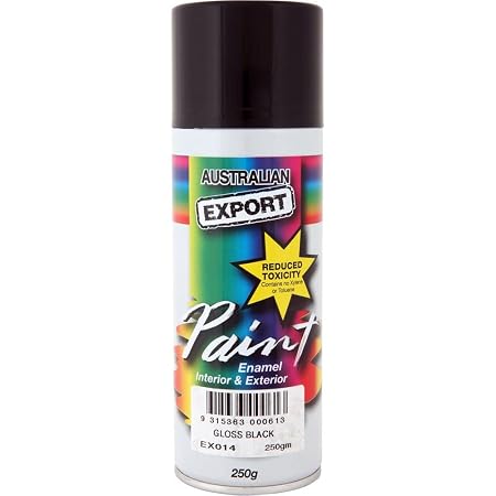 Export Paint Black Gloss 250gm