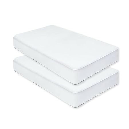 Mattress Protector Queen Bed PVC Fitted with Elastic 150cm x 200cm x 35cm