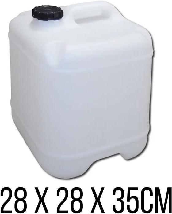 20L Jerry Can Fuel Container with O-ring Cap– Heavy Duty Leak-Proof Petrol & Diesel Can | Portable Metal Fuel Tank for 4WD, Camping & Emergency Storage