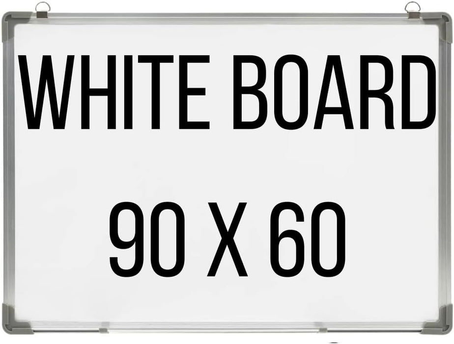 Portable Magnetic Home and Office Board Whiteboard 90X60CM Marker Button