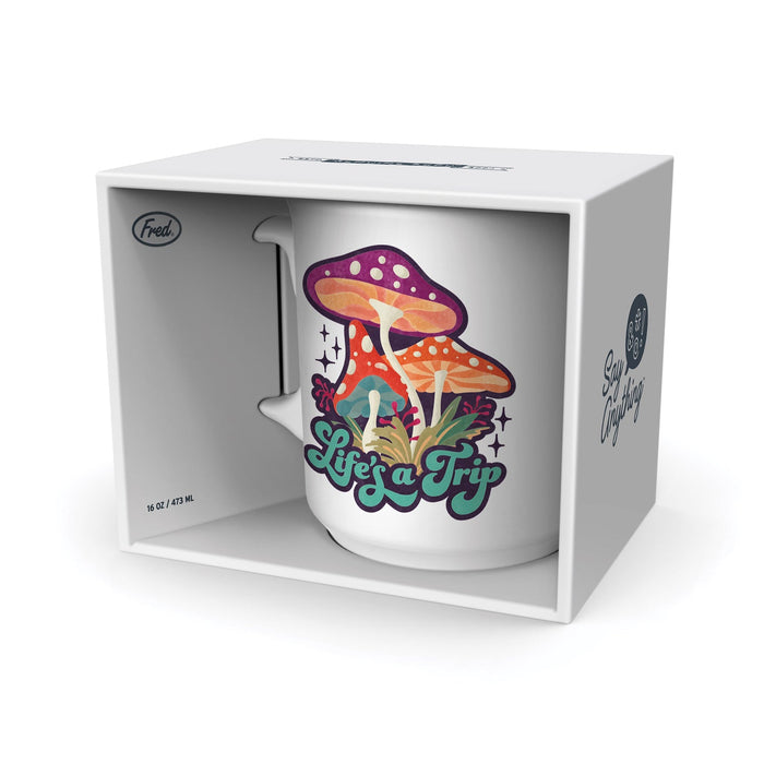 NSIMG-SHA256:dd439e8aeabdebdce57484c6fac1d326ee7e74052ad2526c8c0d3854aef9e8b4 · Isalbi Fred Say Anything Mug - Life's A Trip Multi-Coloured