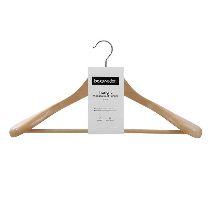 Boxsweden Hangit Wooden Coat Hanger 45Cm