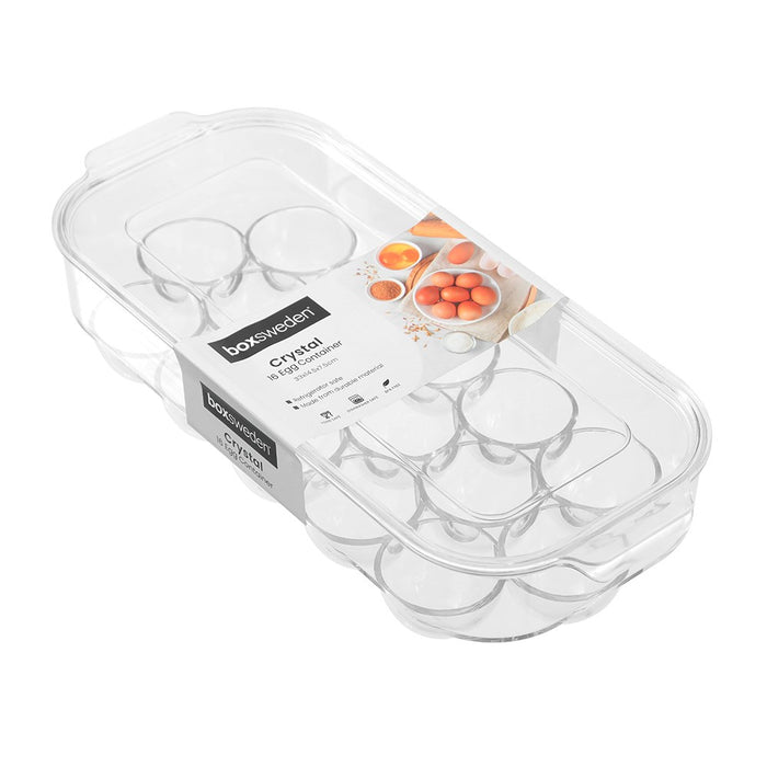 Boxsweden Crystal 16 Egg Container 33X14.5X7.5Cm