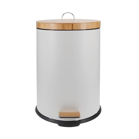 Eco Basics Rubbish Bin 20L - White