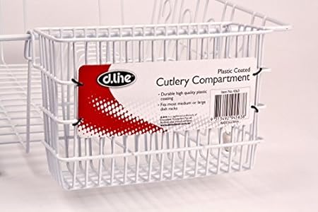 PLASTIC WIRE CUTLERY COMPARTMENT WHITE