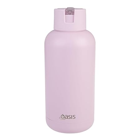 CERAMIC LINED S/S T/WALL INS. DRINK BOTTLE 1.5L PINK LEMONADE