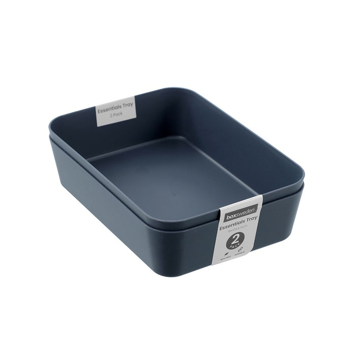 Boxsweden Essentials Sort Tray 2Pk 18X13X4.5Cm