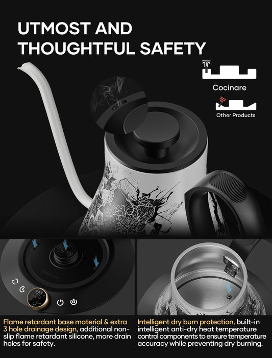 Cocinare FLOW M9 Master Gooseneck Kettle