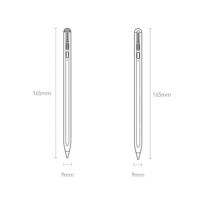 Baseus Smooth Writing Capacitive Stylus (Active+Passive Version) ACSXB-C02-White